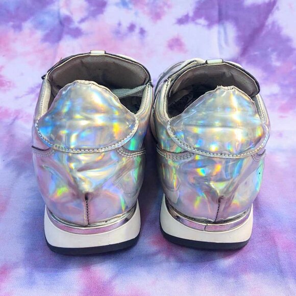 Steve Madden Holographic Sneakers: 7 - Picture 10 of 15